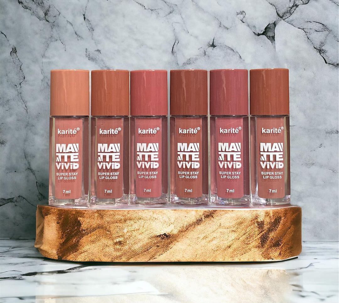 Karite - Superstay Matte Vivid Lip Gloss Set of 6