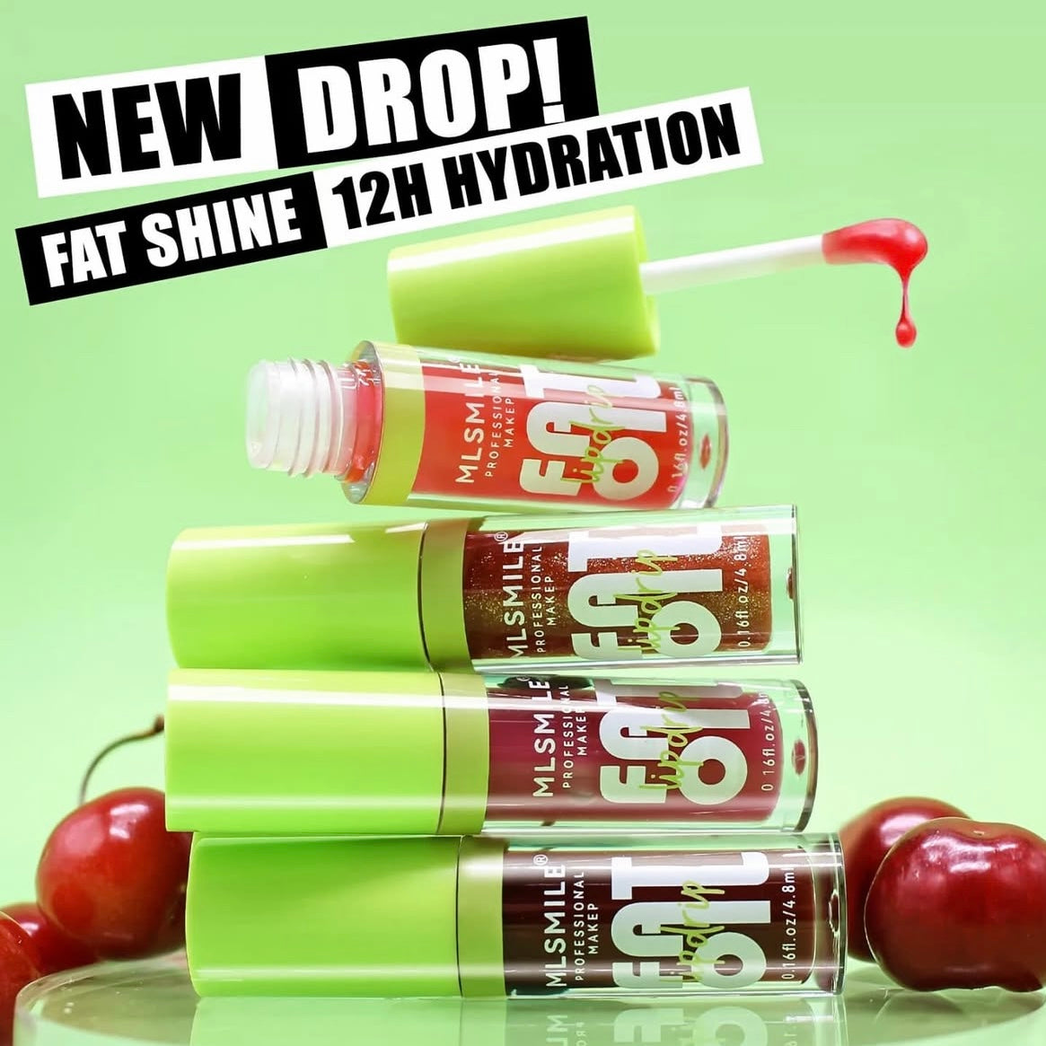 Miss Lara - Shiny Crystal Jelly Plumping Lip Oil