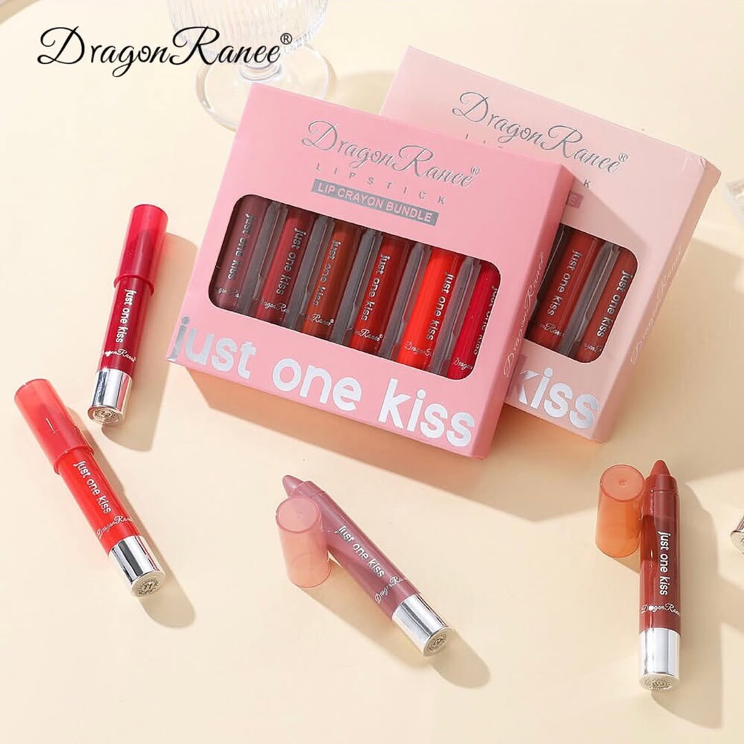 Dragon Ranee - Just One Kiss Lip Crayons Set of 6