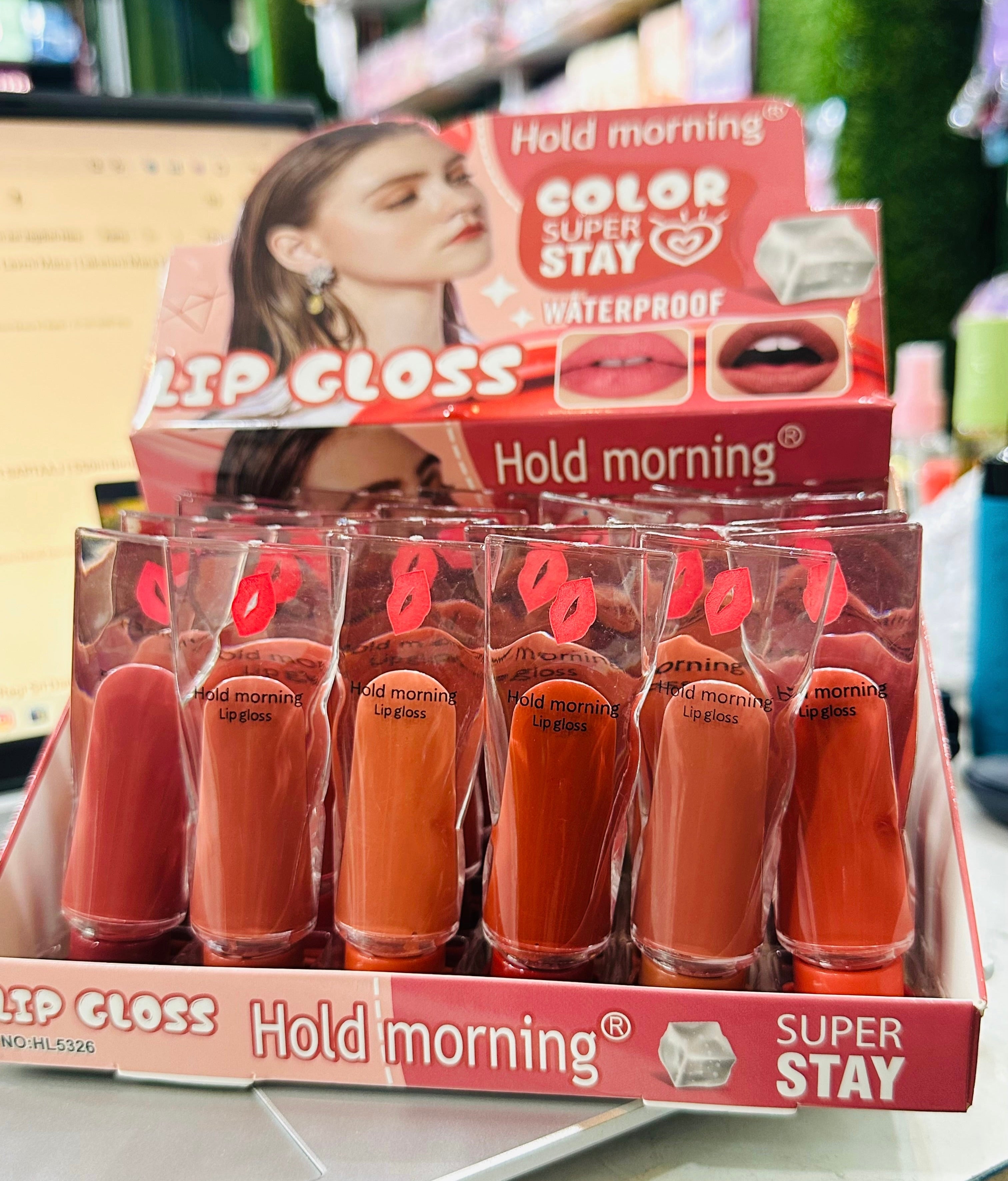 Hold Morning - Ice Cube Matte Velvet Lip Gloss Set of 6
