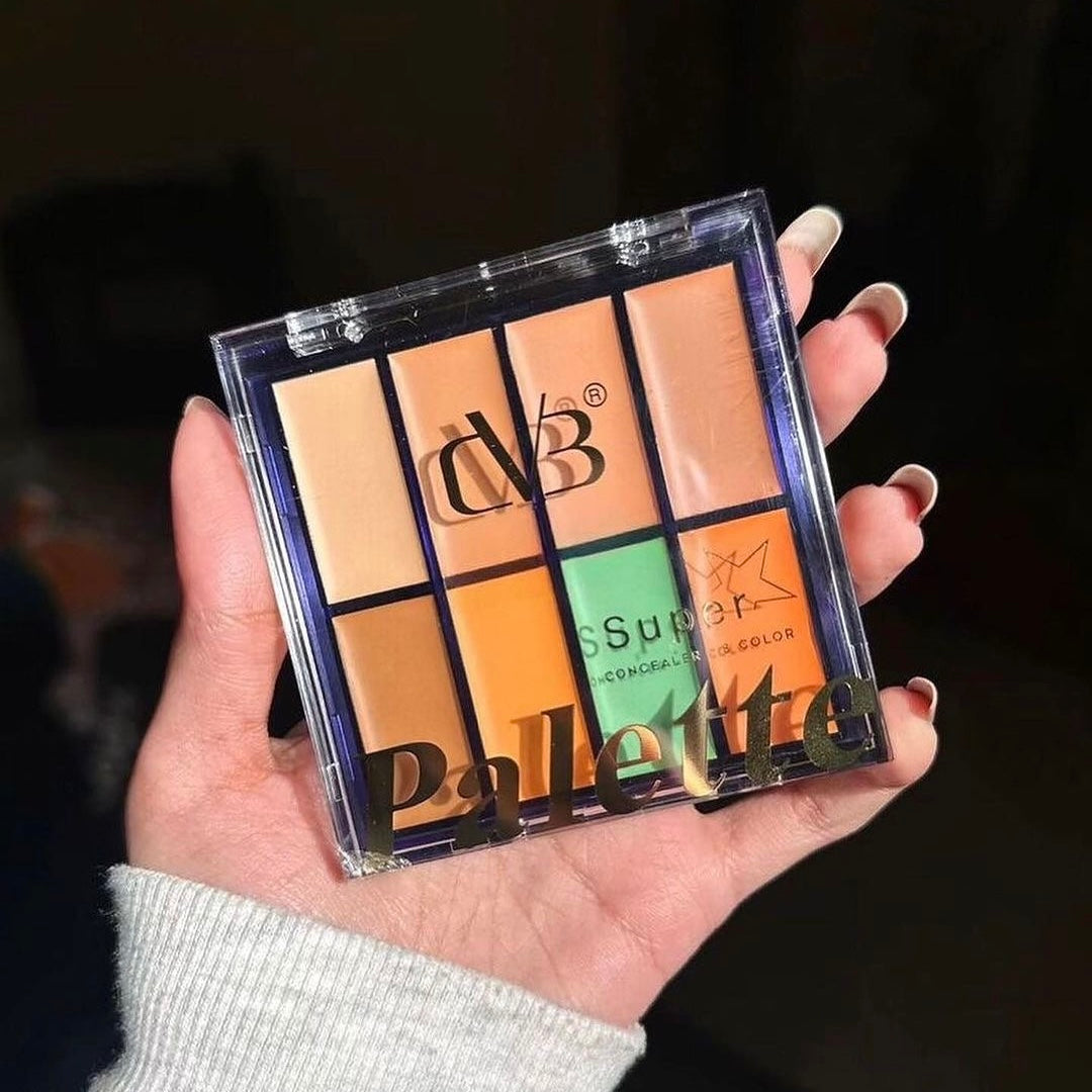 CVB - 8 Color Creamy Concealer & Contour Palette