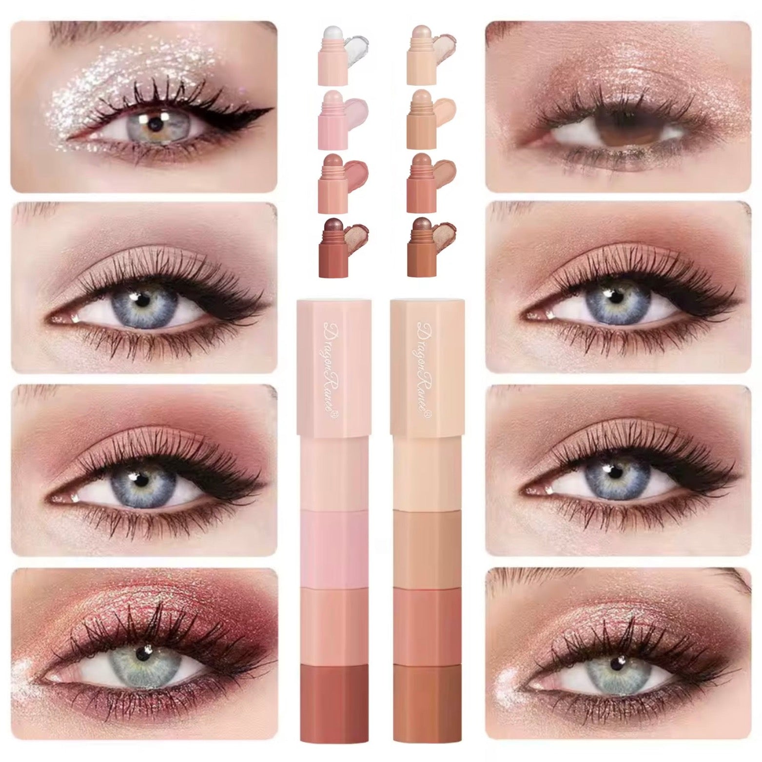 Dragon Ranee - 8 in 1 Silkworm Eyeshadow Pen