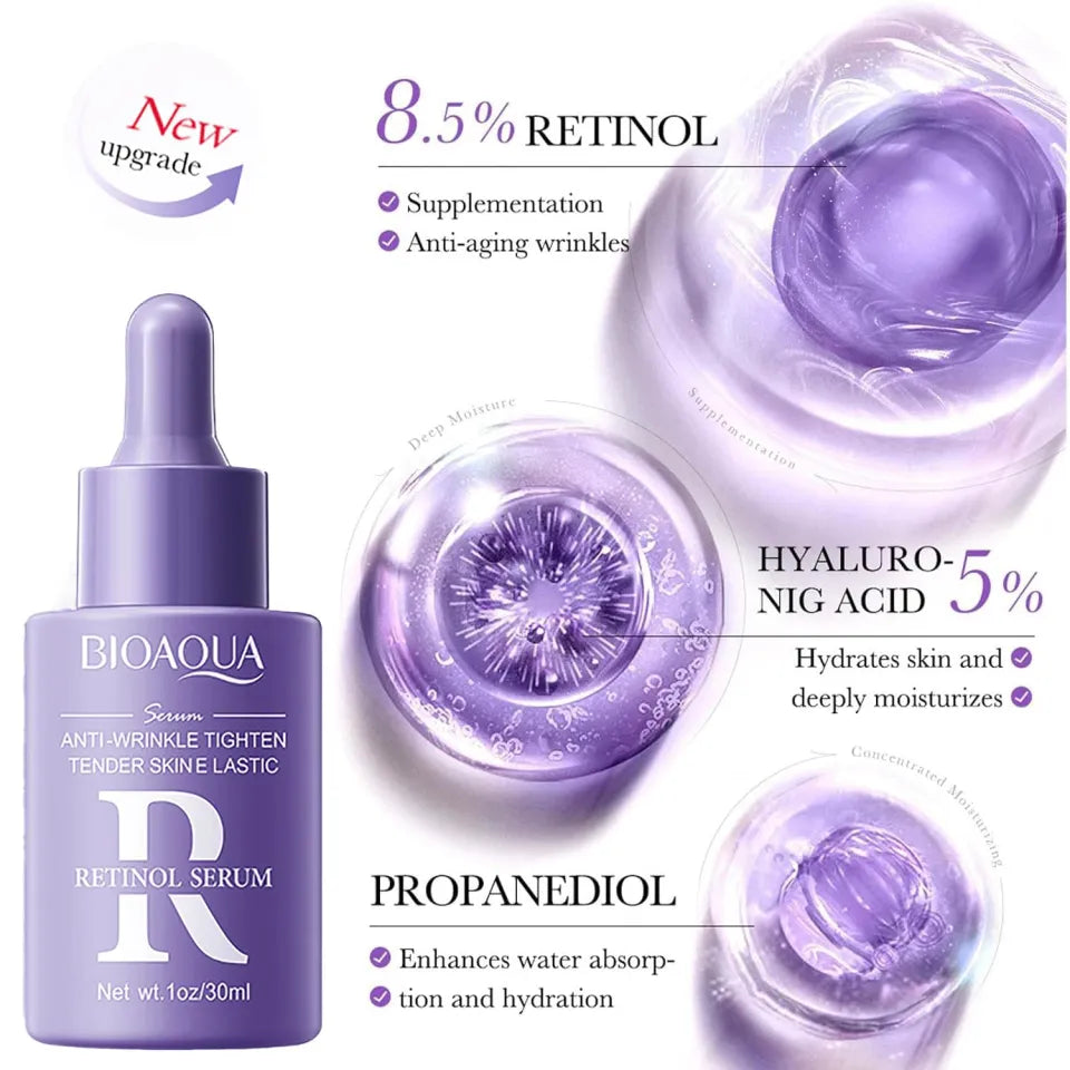 Bioaqua - Anti Wrinkle Skin Tighten Retinol Serum 30ml