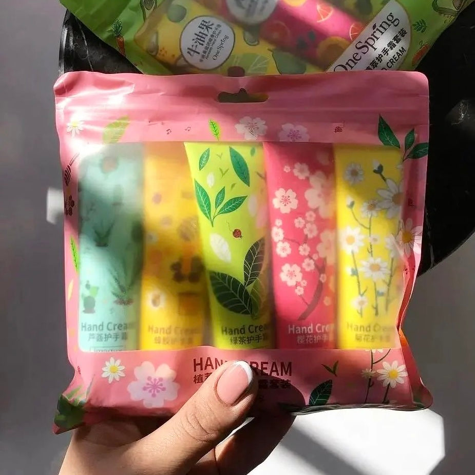 Images - Plant Extract Hand Cream Set of 5