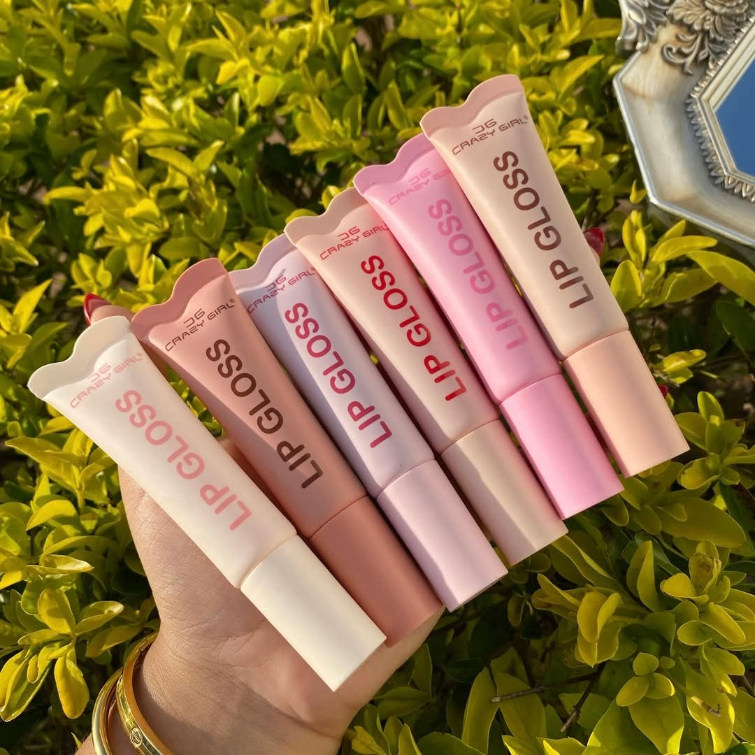 Hudamoji - Crystal Glaze Jelly Pop Lip Gloss Set of 6