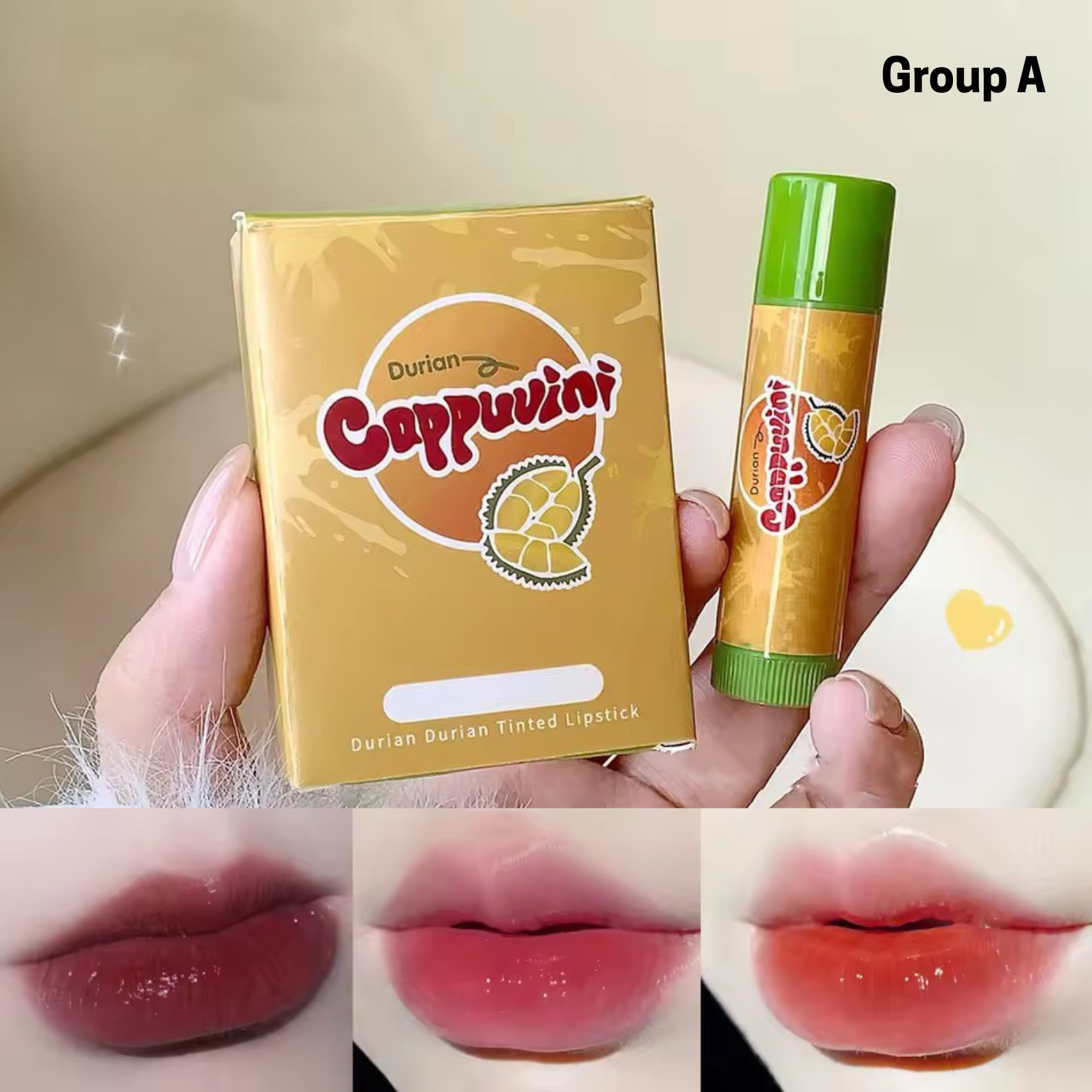 Cappuvini - Korean Tinted Lipstick Set of 3