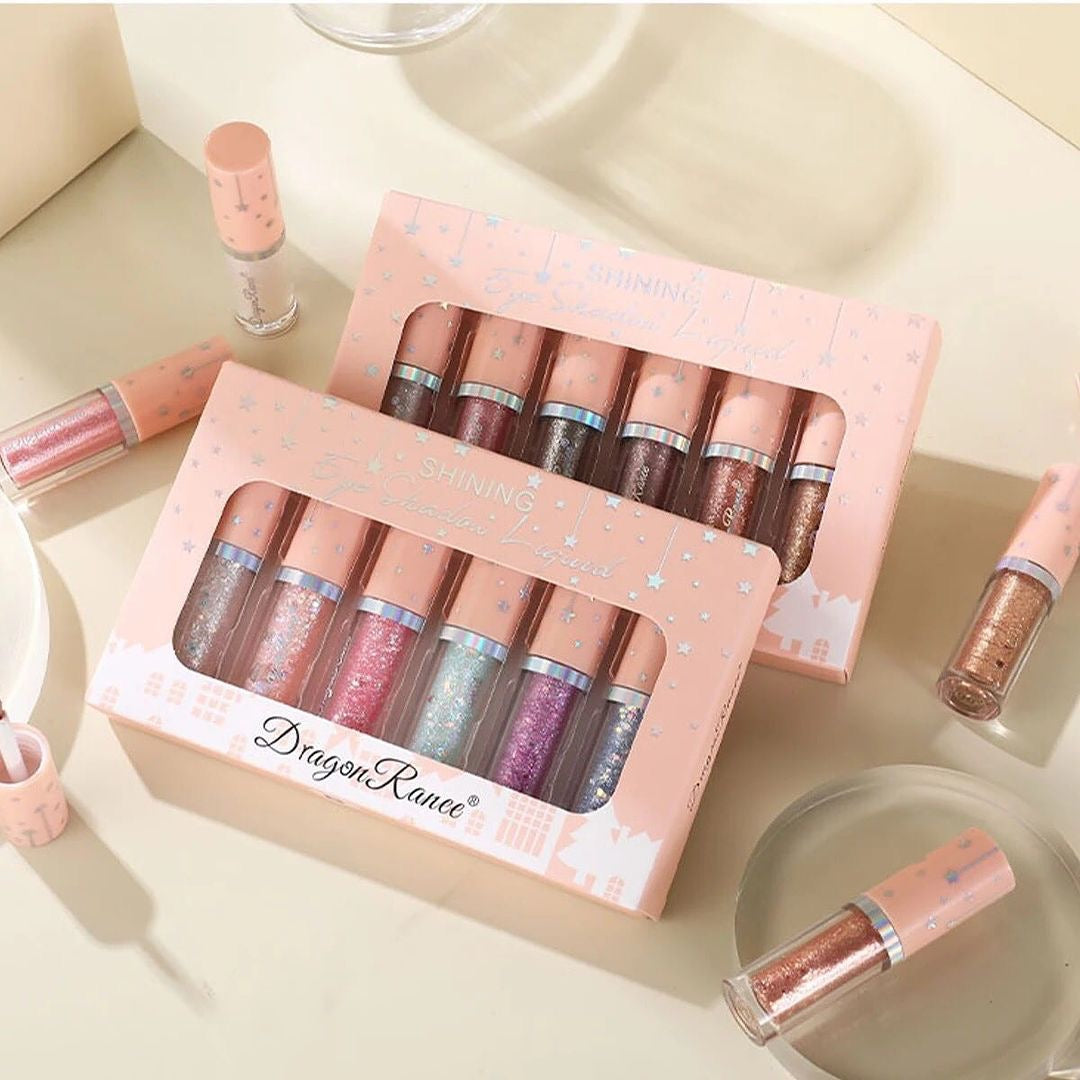 Dragon Ranee - Pearl Liquid Eyeshdaow Set of 6