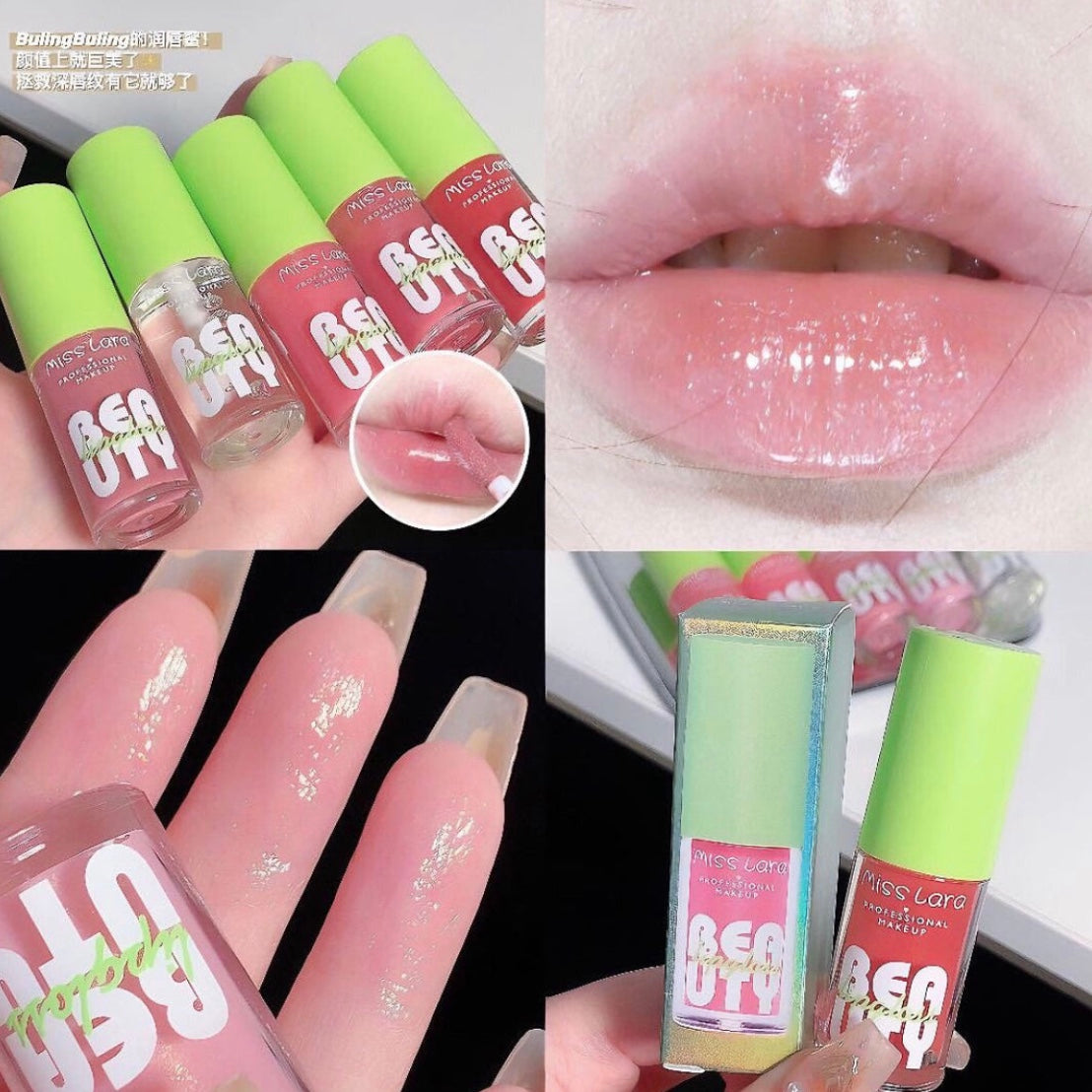 Miss Lara - Shiny Crystal Jelly Plumping Lip Oil