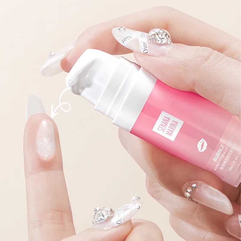 Bubble Moisten Lip Scrub Lip Exfoliating Moisturizing Removal Gel Dead Skin Lip Scrub