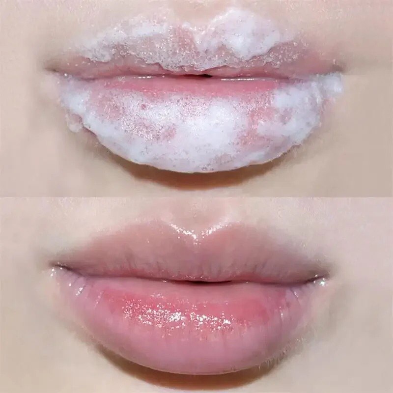 Bubble Moisten Lip Scrub Lip Exfoliating Moisturizing Removal Gel Dead Skin Lip Scrub