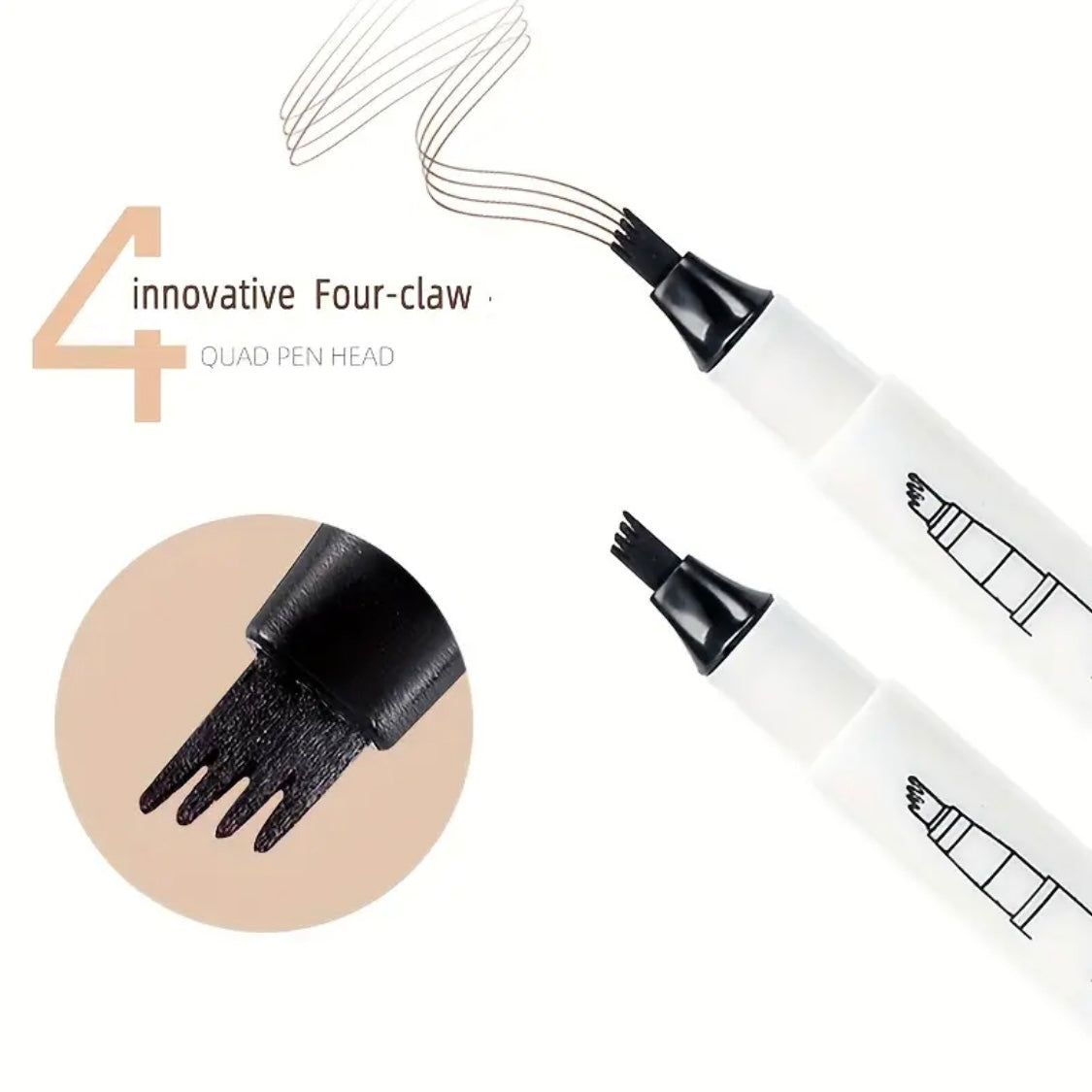 Instant Eyebrow Tatto Micro Fork Pencil