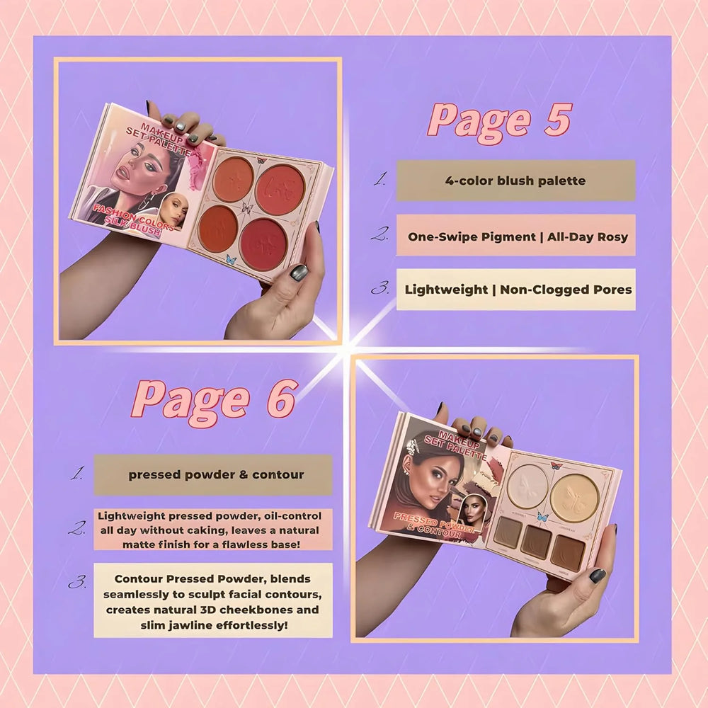 IGOODCO - 7 Layers All-in-One Makeup Book Palette