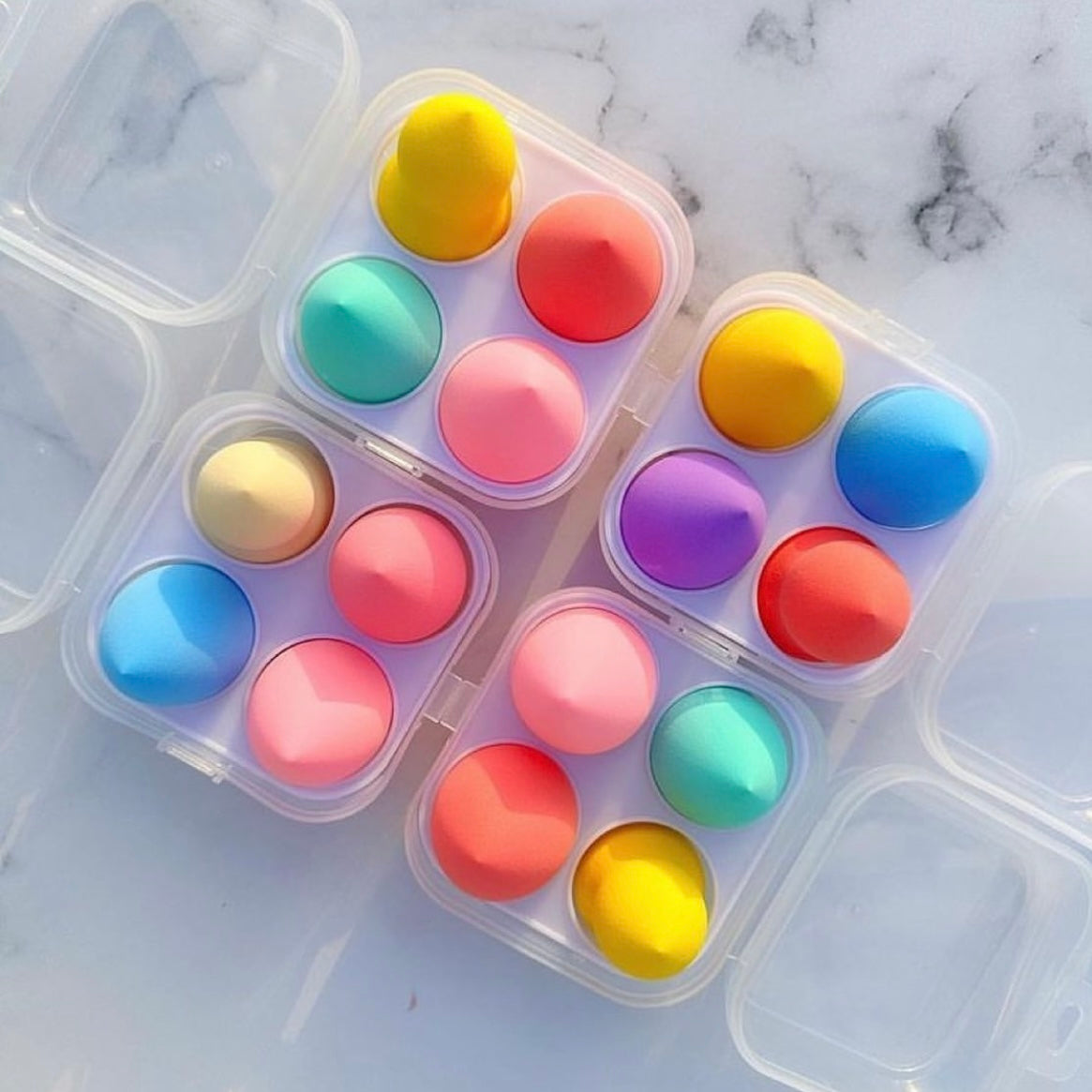 Professional Makeup Sponge Box Set of 4
