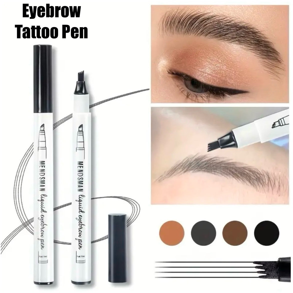 Instant Eyebrow Tatto Micro Fork Pencil
