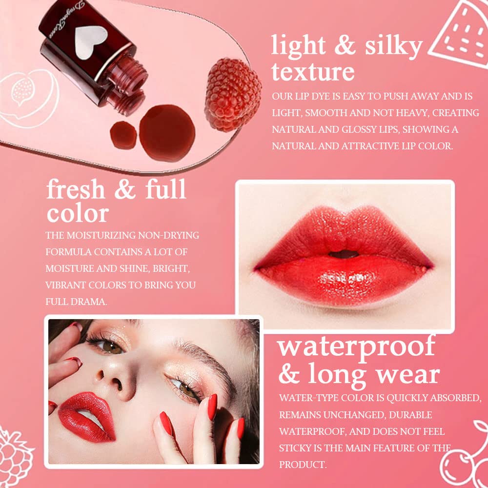 Dragon Ranee - Heart Mirror Lip Tint Set of 6