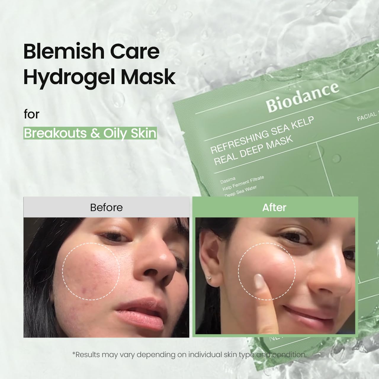 Biodance - Refreshing Sea Kelp Real Deep Mask Set of 4