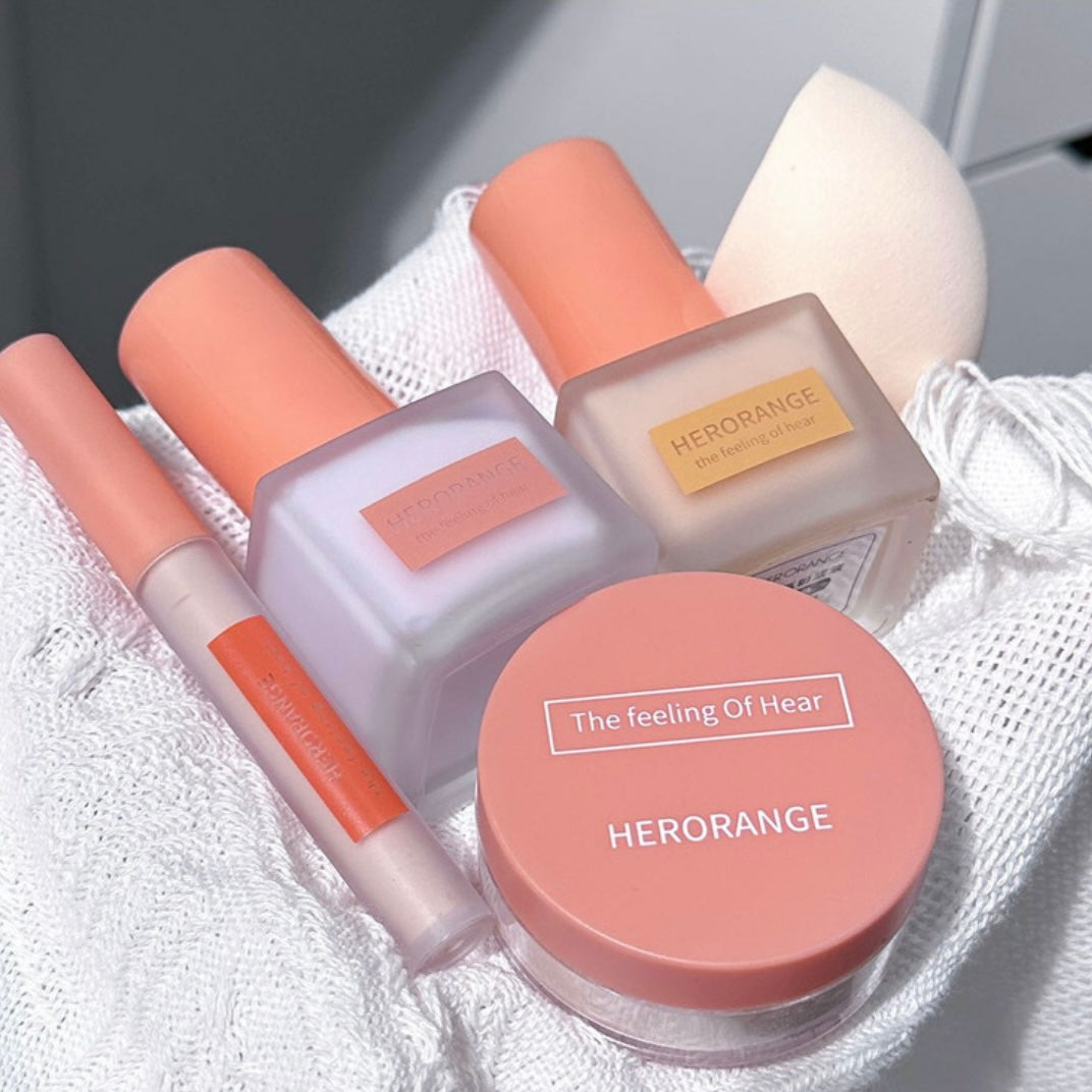 HERORANGE - Light Skin Face Makeup Kit Set of 5