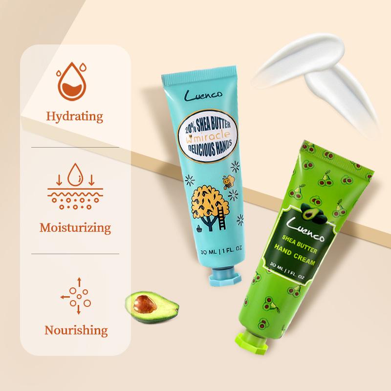 Plant Extract Moisturizing Hand Cream Set of 5