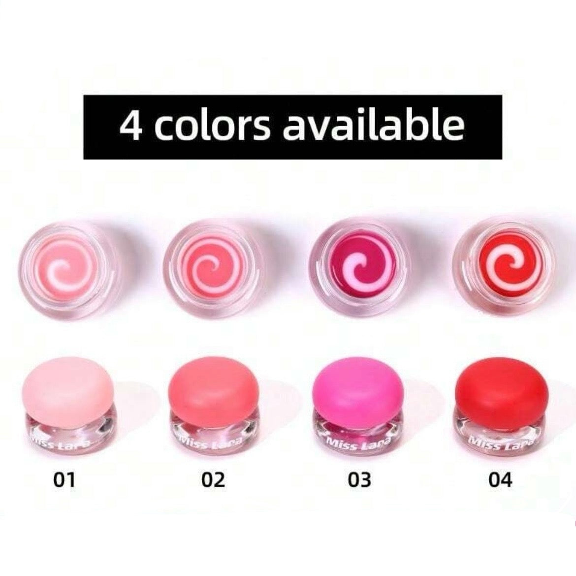 Miss Lara - 2 in 1 Moisturizing Lip Gloss & Scrub Set