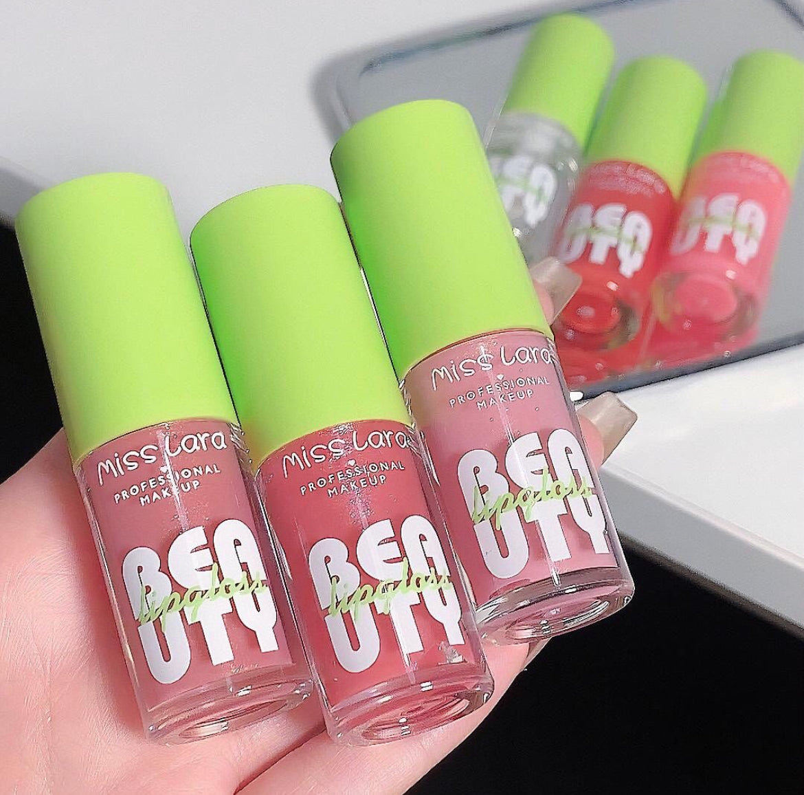 Miss Lara - Shiny Crystal Jelly Plumping Lip Oil