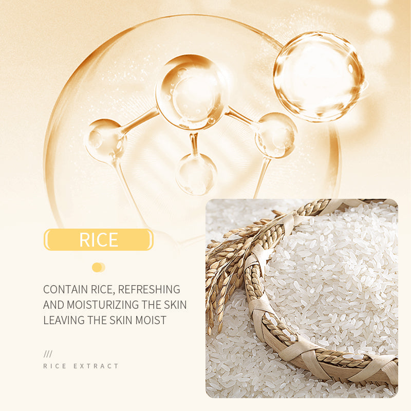 Bioaqua - Rice Raw Pulp Whitening Facial Cleanser 100g