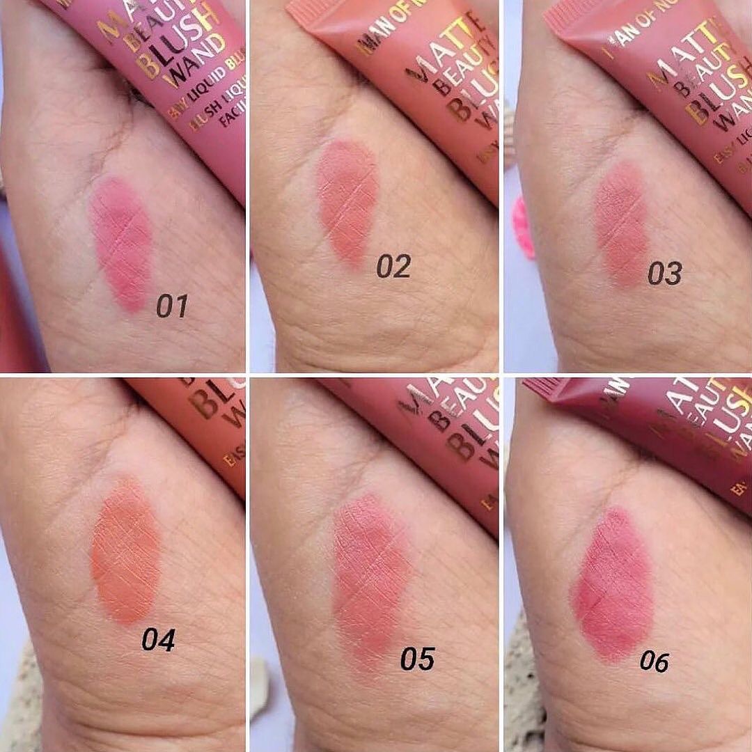 Hudamoji - Matte Rouge Creamy Blush Set of 6