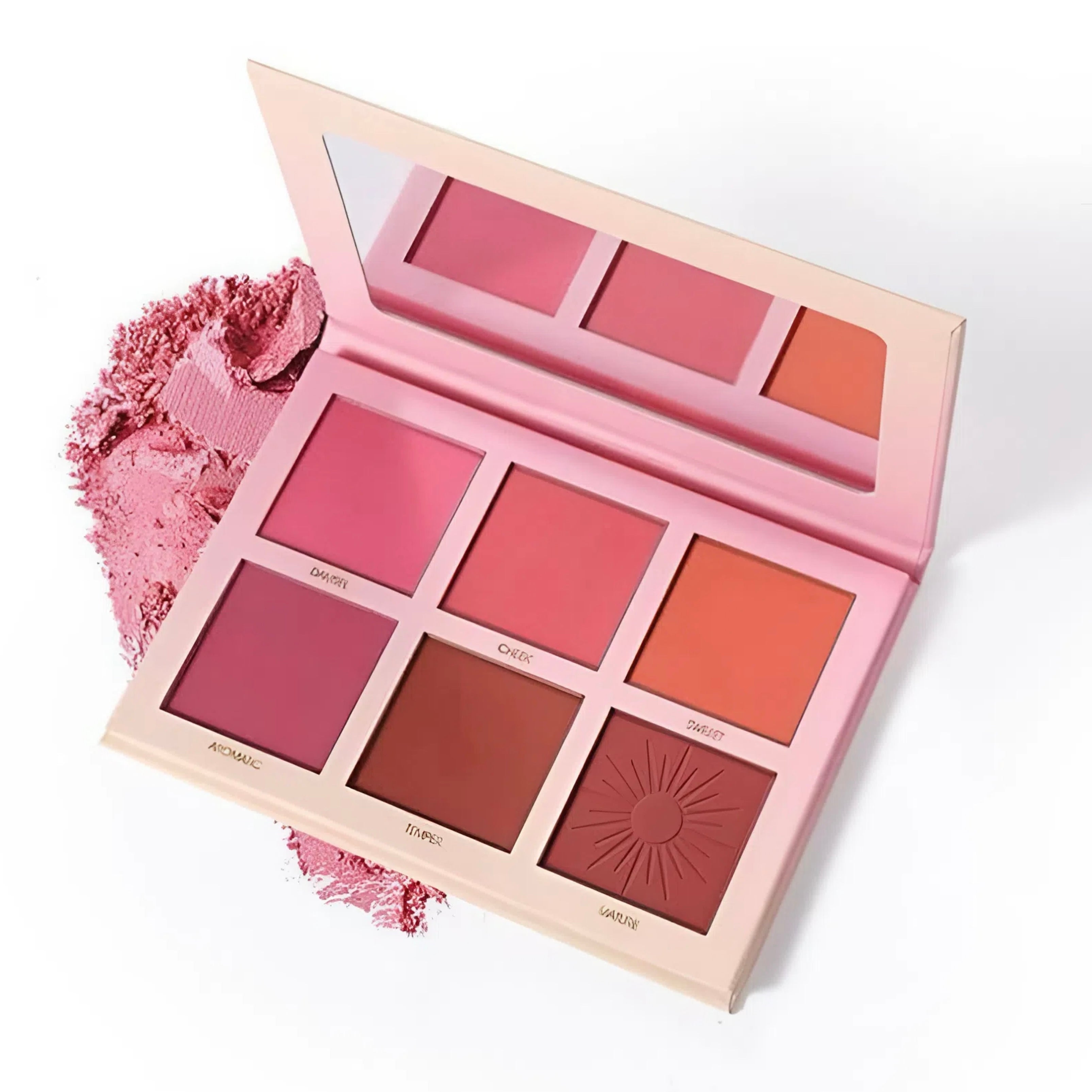 IMAGIC - 6 Color Touch Professional Blush Palette
