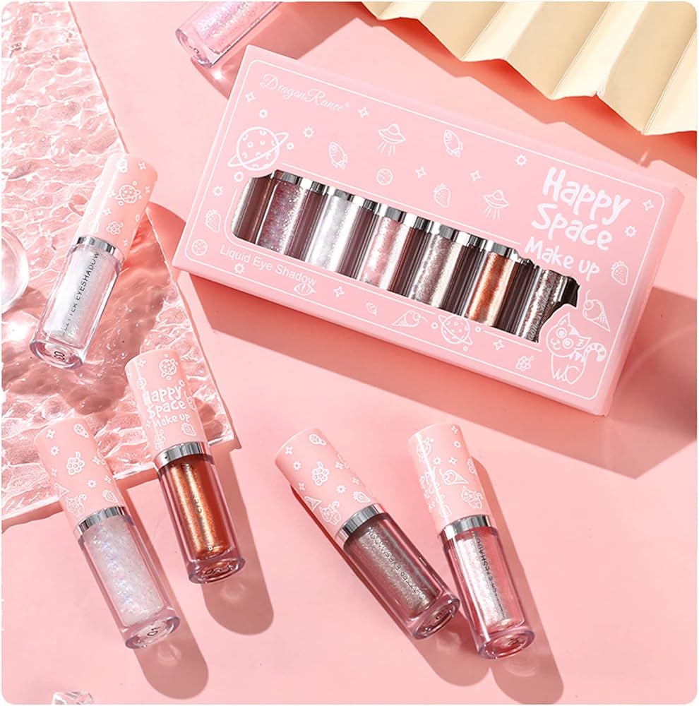 Dragon Ranee - Pearl Liquid Eyeshadow Set of 8