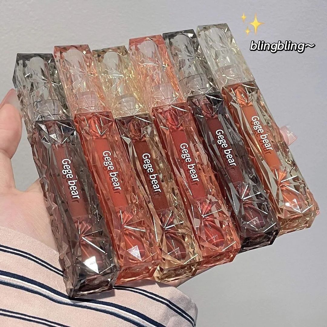 Gege Bear - Crystal Mirror Lip Gloss Set of 6