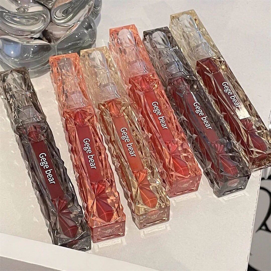 Gege Bear - Crystal Mirror Lip Gloss Set of 6