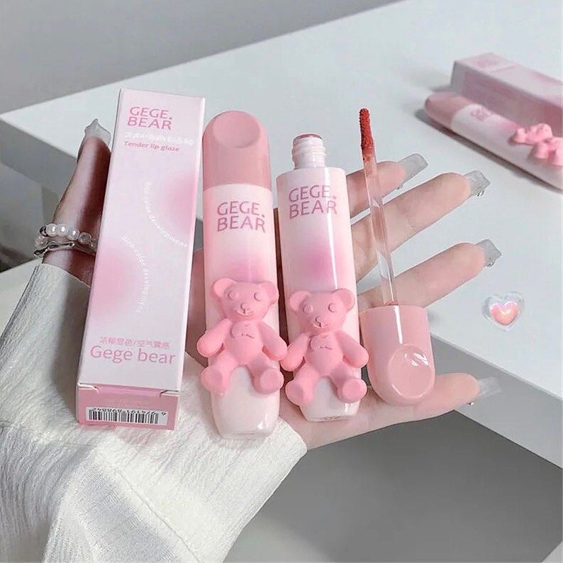 Gege Bear - Frozen Bear Matte Lip Gloss Set of 6