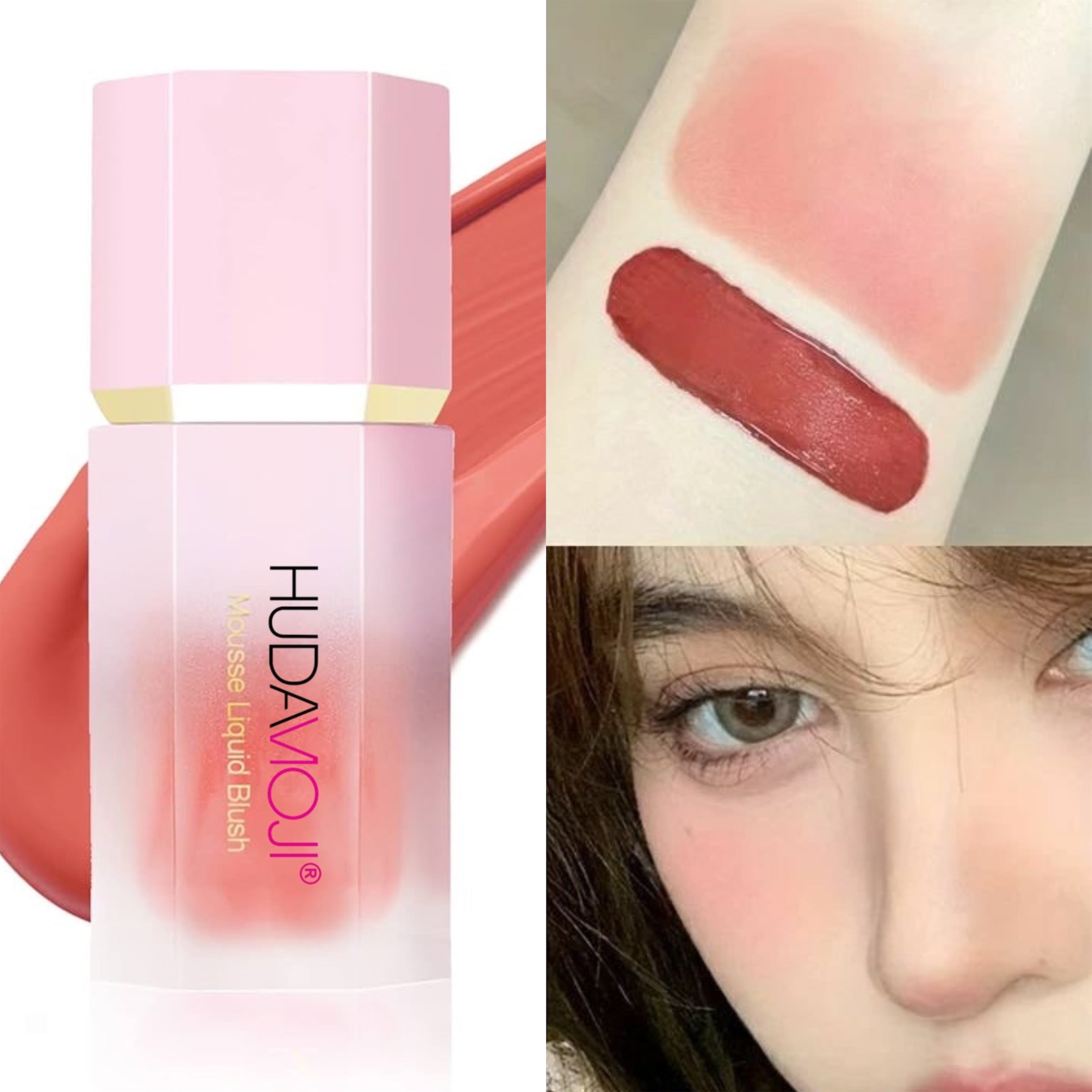 Hudamoji - Air Cushion Creamy Liquid Blush