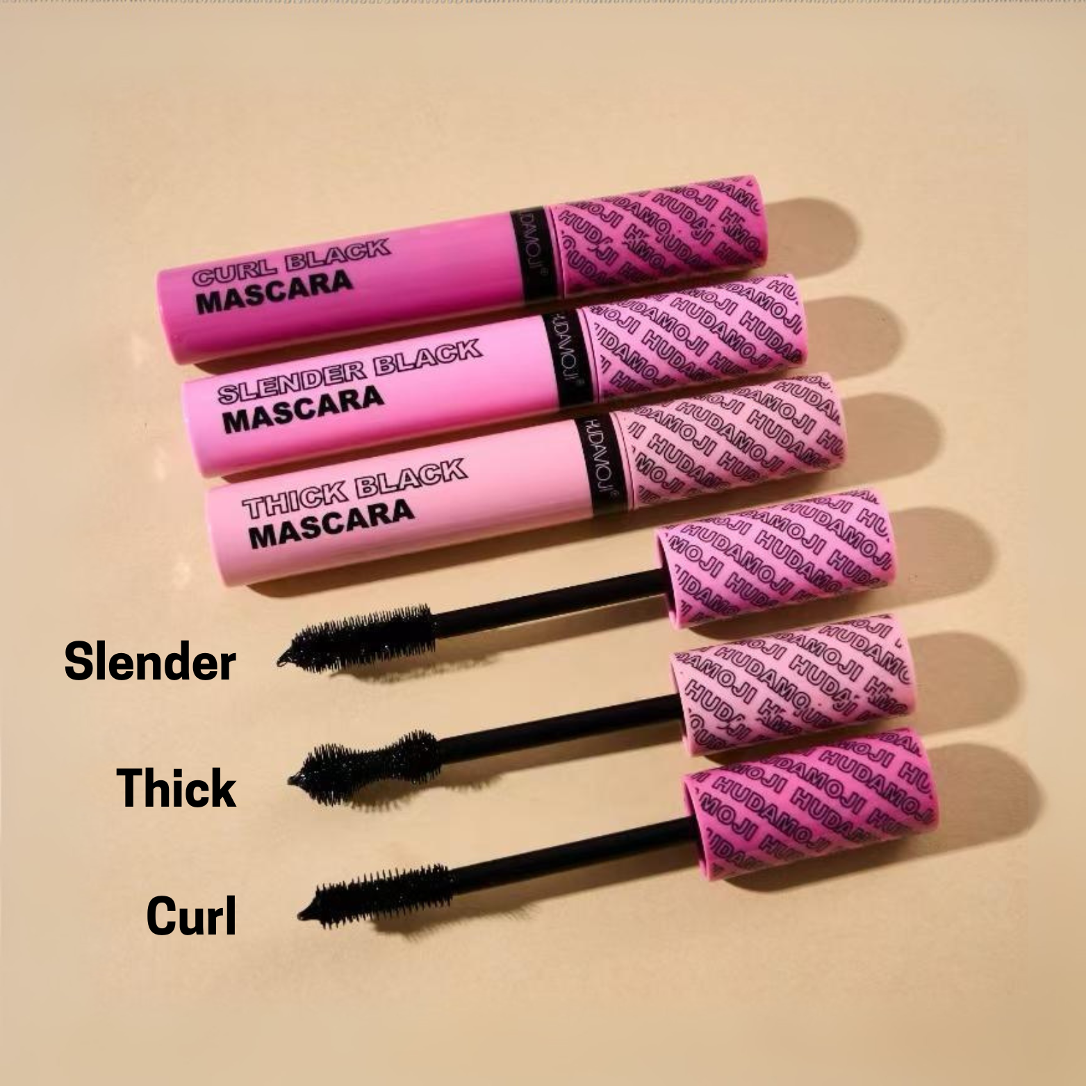 Hudamoji - 24H Big Volume Black Mascara