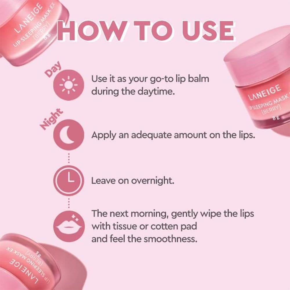 Laneige - Berry Lip Sleeping Mask - 20g