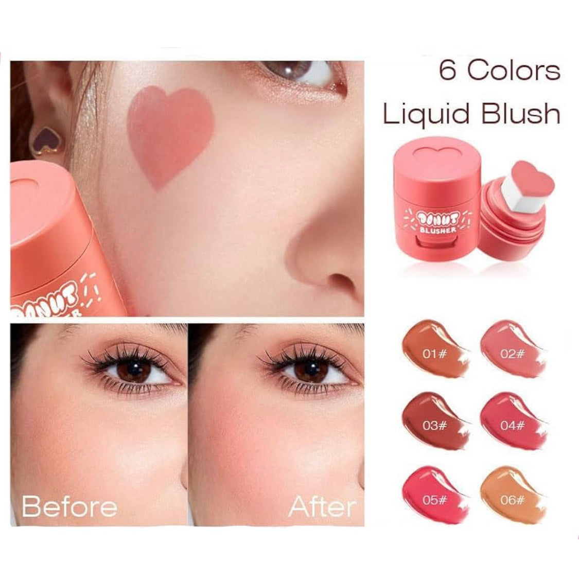 Heart Stamp Rouge Creamy Cheek Blush