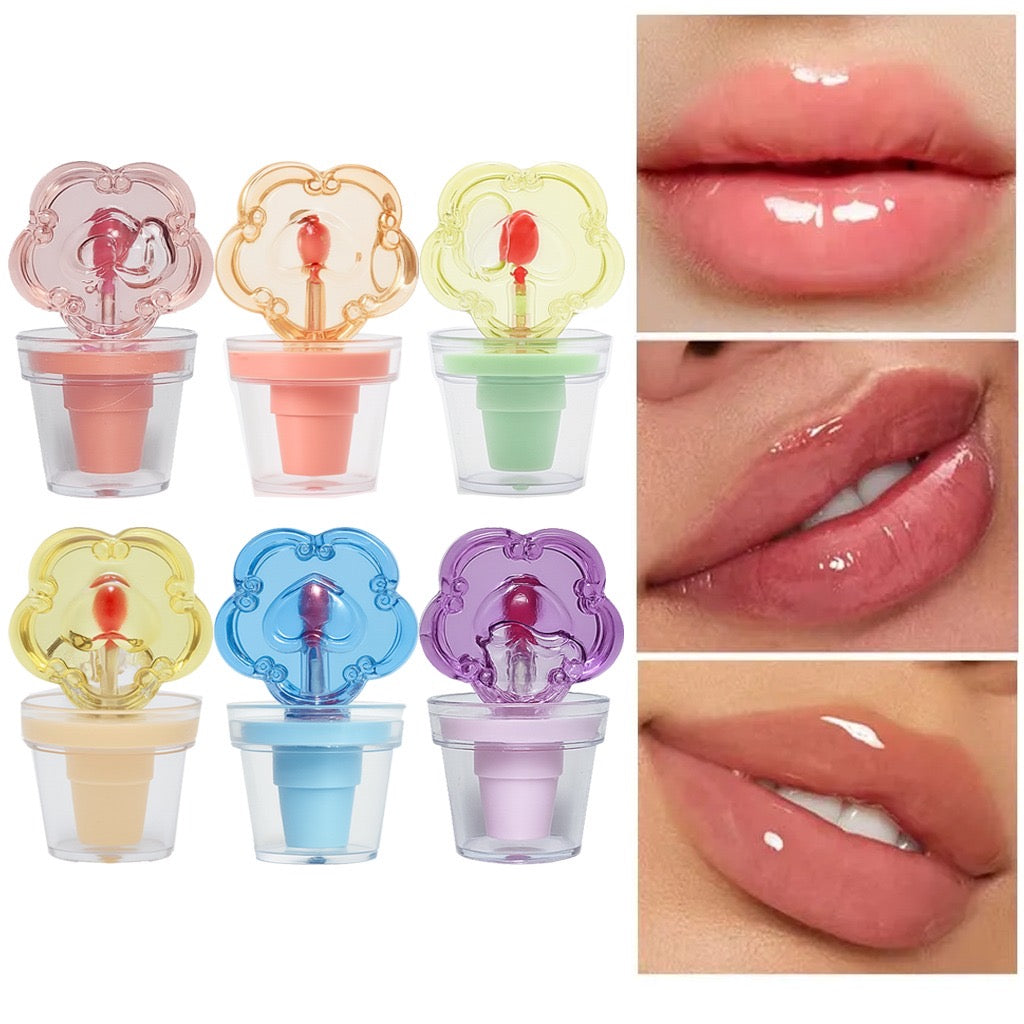 Magic Blossom Crystal Shine Lip Gloss Set of 6