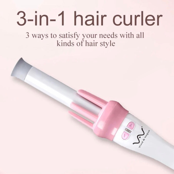 Auto Rotating Pro Curling Iron Hair Curler