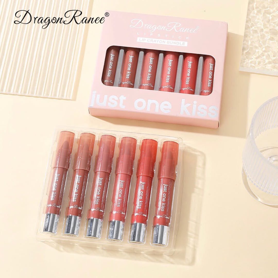 Dragon Ranee - Just One Kiss Lip Crayons Set of 6