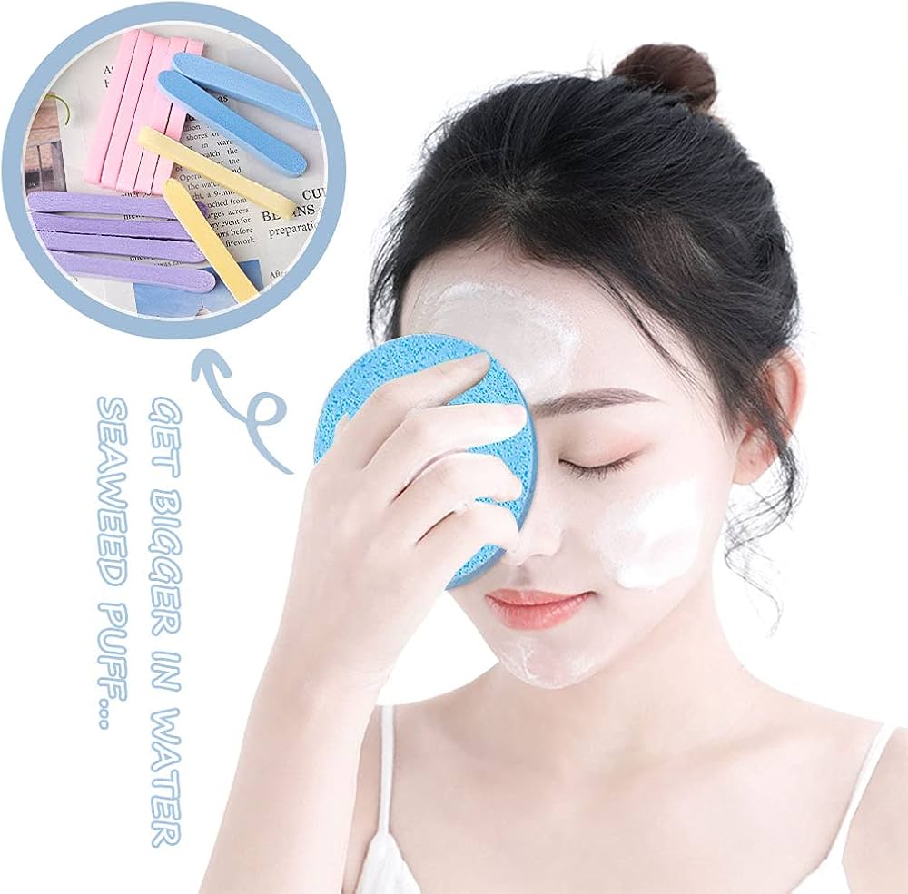 Compressed Magic Facial Sponge Set of 12