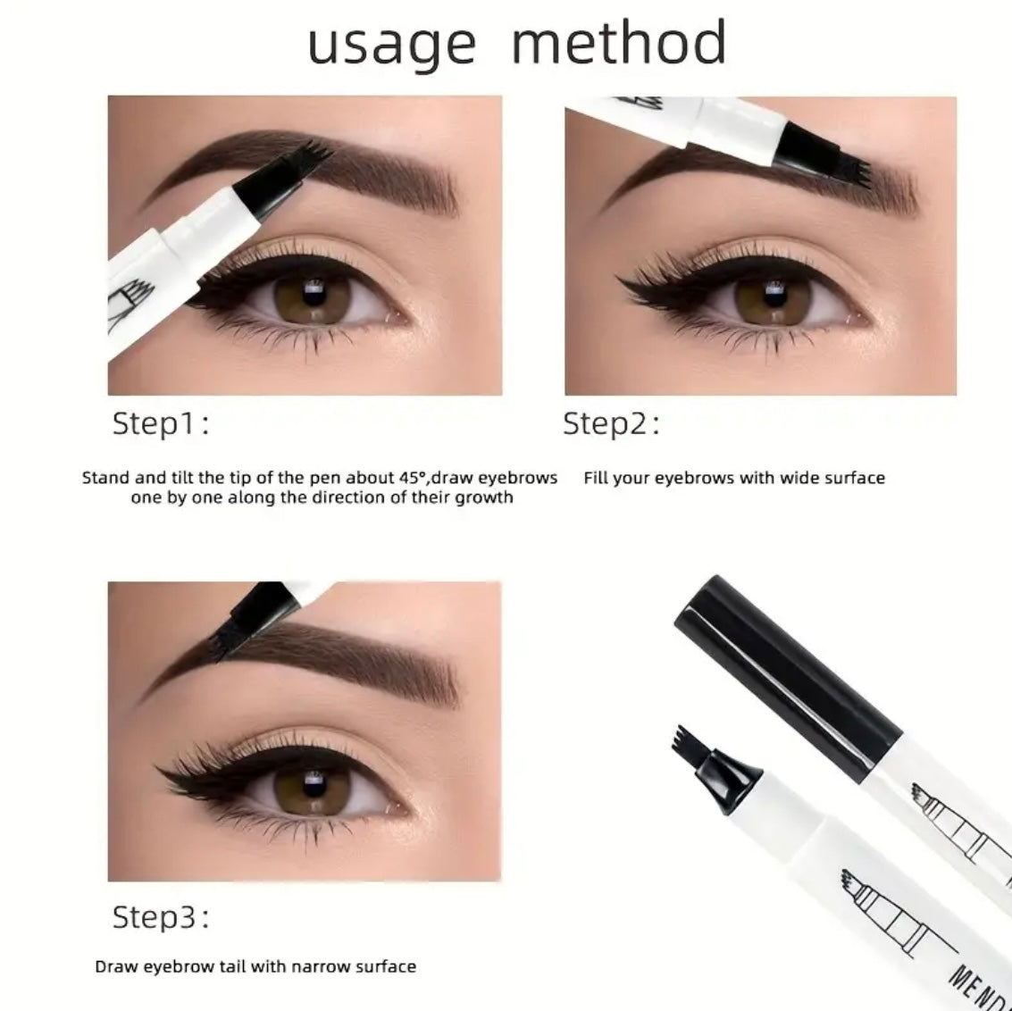 Instant Eyebrow Tatto Micro Fork Pencil