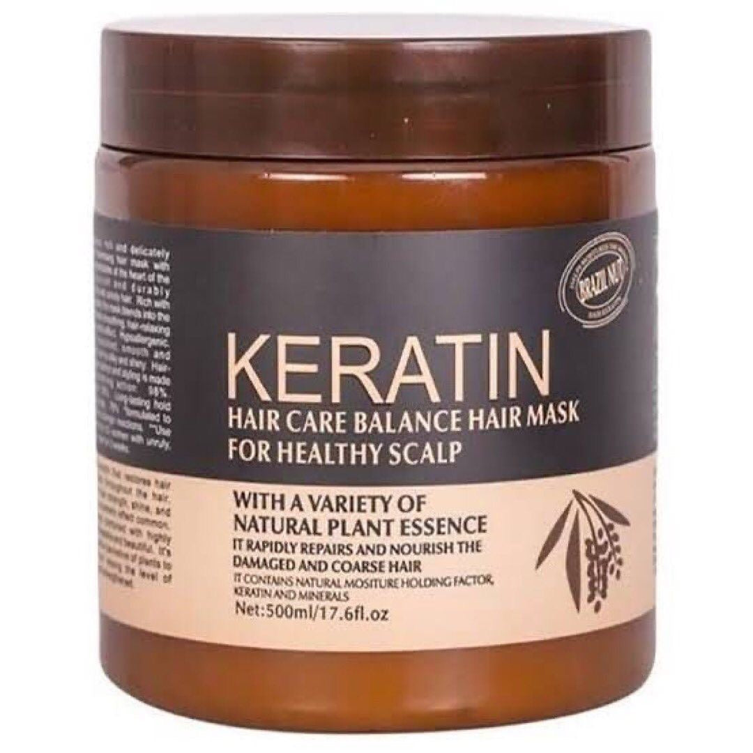 Keratin Repair Smoothing Scalp Hair Mask