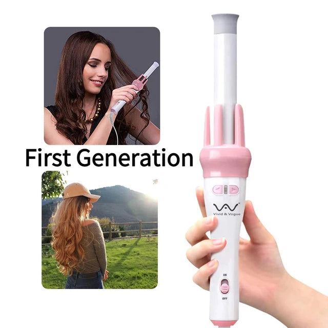 Auto Rotating Pro Curling Iron Hair Curler