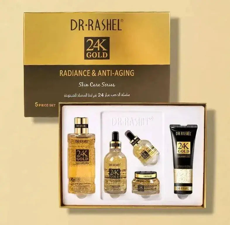 Dr. Rashel - 5 Steps 24K Gold Skin Care Set