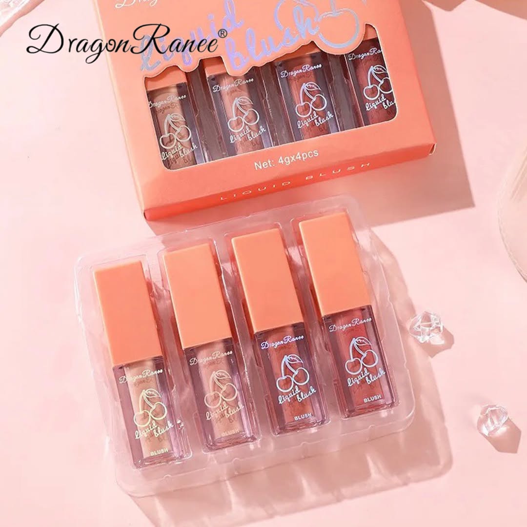 Dragon Ranee - Fruit Juice Creamy Rouge Blush Set of 4