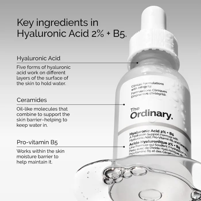 The Ordinary Hyaluronic Acid 2% + B5 Serum - 30ml