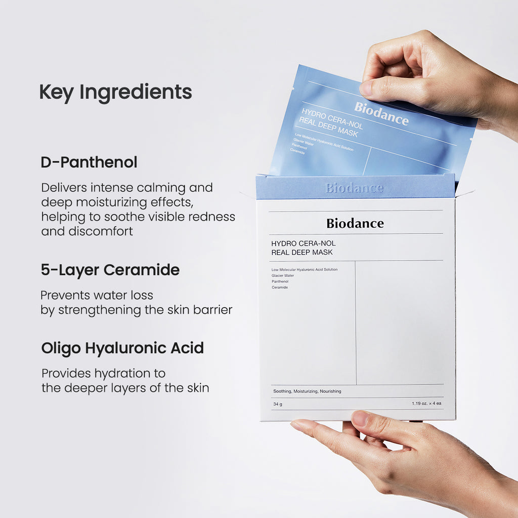 Biodance - Hydro Cera-nol Real Deep Mask Set of 4