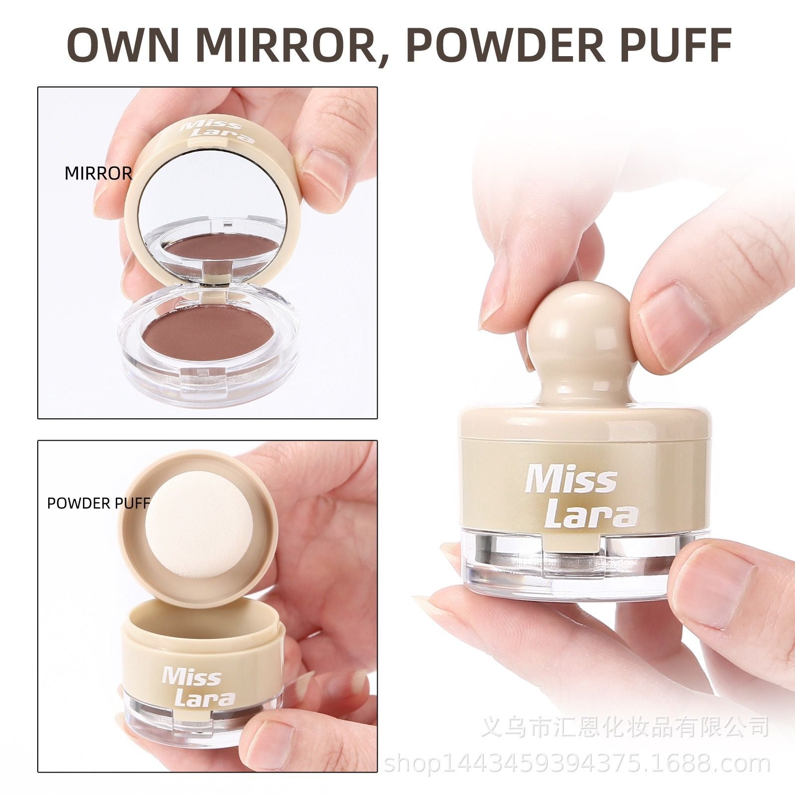 Miss Lara - Instant Hairline Repair Hair Shadow Powder