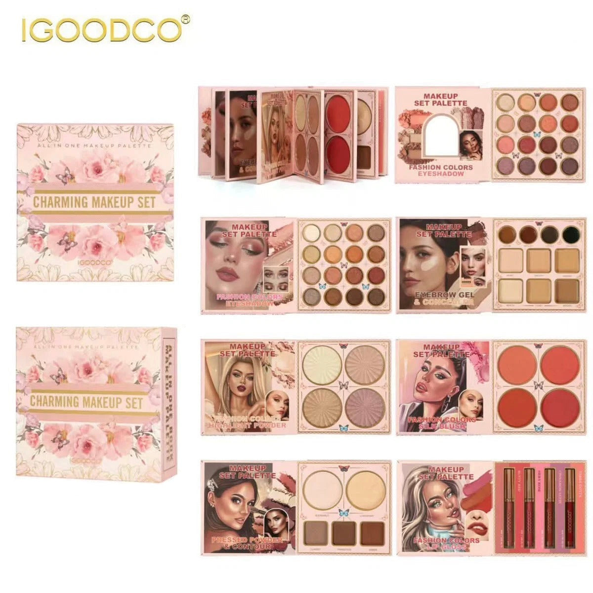 IGOODCO - 7 Layer All-in-One Makeup Book Palette