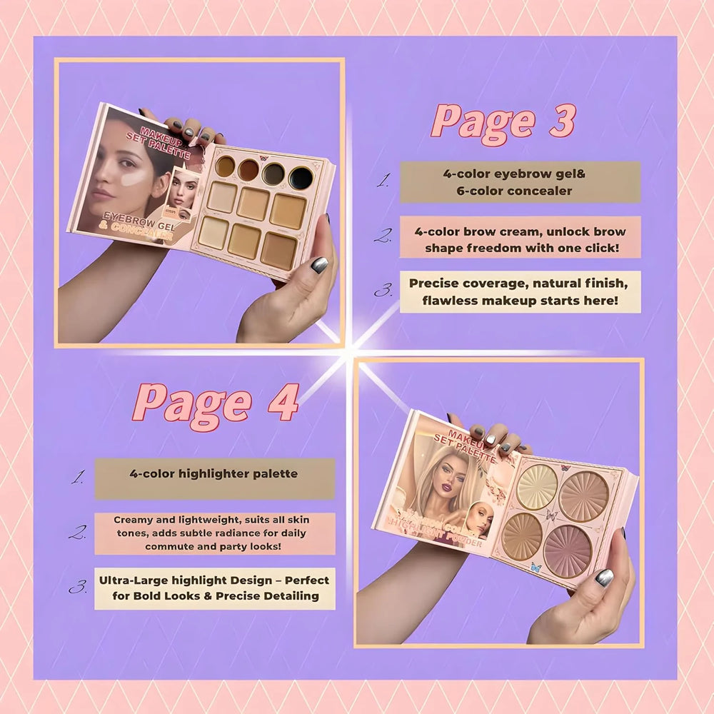 IGOODCO - 7 Layers All-in-One Makeup Book Palette