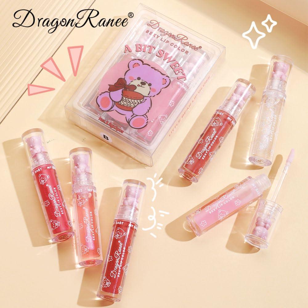 Dragon Ranee - Bear Sweet Jelly Lip Gloss Set of 3